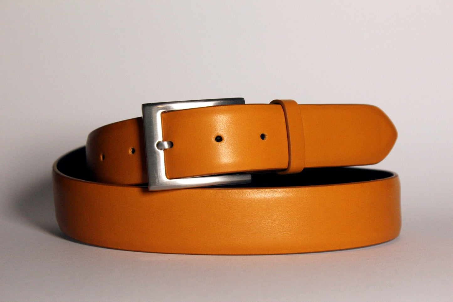 Orange Bourbon 35 hnedo-oranžový opasok